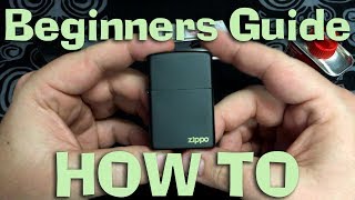 Zippo Lighter  Beginners Guide  How To Use  Unboxing [upl. by Eckart520]