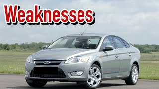 Used Ford Mondeo IV Reliability  Most Common Problems Faults and Issues [upl. by Nnazus407]