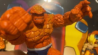 It’s CLOBBERING TIME reviewing marvel legends The Thing [upl. by Sinned]