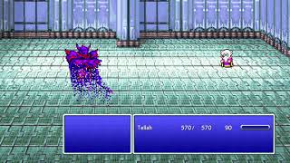 Final Fantasy IV Pixel Remaster  Tellah vs Golbez [upl. by Sardse]