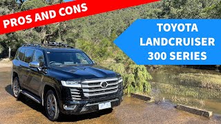 Toyota Landcruiser 300 Series Pros and Cons [upl. by Trebuh348]