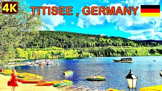 Titisee Germany The Jewel of Germanys Black Forest  Walking tour 4K [upl. by Tolland]