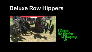 Deluxe Row Hipper ft The Bayou Gardener  Stevens Tractor Company [upl. by Ramedlav591]