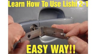 LISHI 21 pick EASY WAY [upl. by Vick]