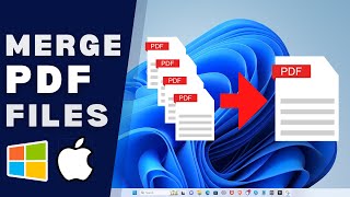 How To Merge PDF Files Into One [upl. by Adyeren]