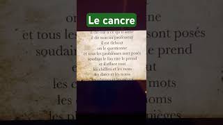 Poème du jour Le cancre Jacques Prévert [upl. by Akcebar]