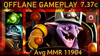 ⚡ 737c Timbersaw KAD  30 KP  81 Offlane Gameplay  Dota 2 Top MMR [upl. by Ahsikat815]