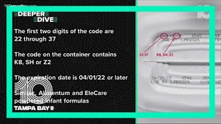 FDA Do not use recalled infant formulas tied to infections [upl. by Aitret365]