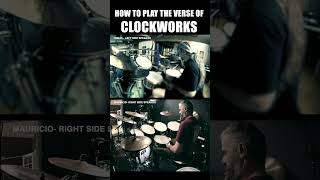 HOW TO PLAY THE AMAZING “CLOCKWORKS” verse by MESHUGGAH [upl. by Artamas894]