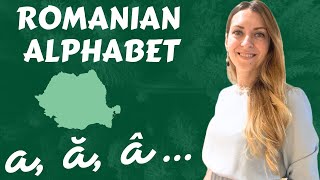 Learn the ROMANIAN alphabet învață alfabetul limbii române [upl. by Aan]