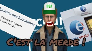 Je RÉAGIS à mes résultats PARCOURSUP   Cest la merde [upl. by Yeloc]