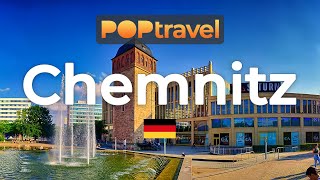 Walking in CHEMNITZ  Germany 🇩🇪  4K 60fps UHD [upl. by Ynobe]