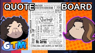 The Game Grumps Quotes Board [upl. by Sarge]