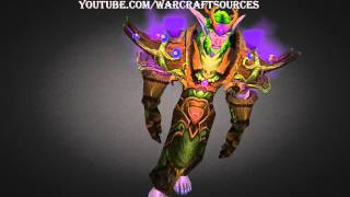 Night elf Druid Tier 5 armor set  T5  Nordrassil Regalia  Raiment  Harness [upl. by Aneloc]