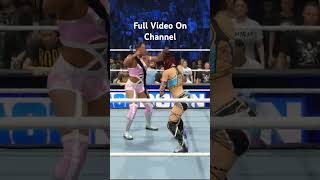 Bianca Belair VS Iyo Sky ps5 wwe2k24 gaming shorts wwenxt wwesmackdown wwe [upl. by Amias]