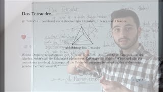 Das Tetraeder und seine Drehungen Rotationen Symmetrien Geometrie Algebra [upl. by Billen525]