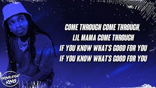 Jacquees  Come Thru Lyrics [upl. by Brear]