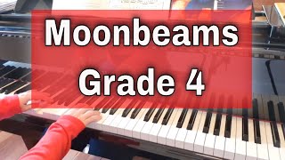 Moonbeams by Barbara Arens  B1  ABRSM piano grade 4 2021 amp 2022 [upl. by Palumbo23]