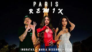 Paris Remix  Ingratax Maria Becerra amp Feid Music Video Prod By Juotropx [upl. by Anieral]