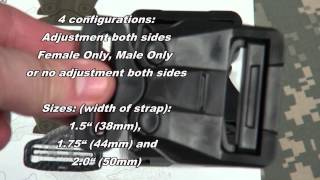 ITW Military Products ShotShow 2013 GT COBRATM BUCKLE [upl. by Mossolb]