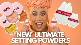 The New OneSize ULTIMATE Blurring Setting Powder Shades  PatrickStarrr [upl. by Alyahs]