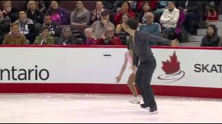 2014 Canadian Nationals SP Duhamel Radford [upl. by Norreg]