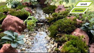 Small stream from recycled materials [upl. by Tommi]