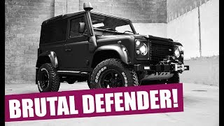 V8 MONSTER DEFENDER LAND ROVER 90 [upl. by Aillij]