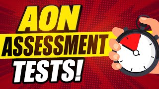 AON ASSESSMENT TEST QUESTIONS AND ANSWERS Pass An AON TEST or CUTE Assessment with 100 [upl. by Pickens]