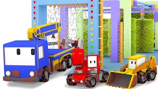 La station de nettoyage 🚿  Apprendre avec Tiny Trucks 🚚 [upl. by Moor]