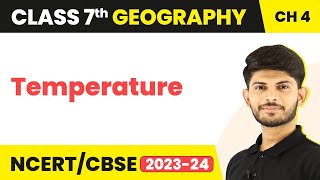 Temperature  Air  Class 7 Geography [upl. by Aina]