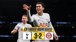 TOTTENHAM HOTSPUR 32 BRENTFORD  EXTENDED PREMIER LEAGUE HIGHLIGHTS [upl. by Killigrew160]