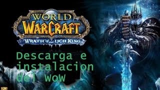 Como descargar e instalar el WoW 335a en español de forma quotpirataquot y cambiar el realmist [upl. by Eirak]