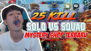 SOLO VS SQUAD PAKEE BUNDLE MYSTERISHOP AKHIR TAHUN  25 KILL [upl. by Anielram]