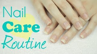 My Nail Care Routine  cutepolish [upl. by Nakashima]