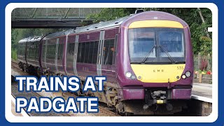 Trains at Padgate railway station 16082023 [upl. by Odraode]