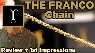 Jacoje 14k Franco Diamond Cut Chain REVIEW amp First Impressions  How I Found My Everyday Gold Chain [upl. by Lilybelle172]