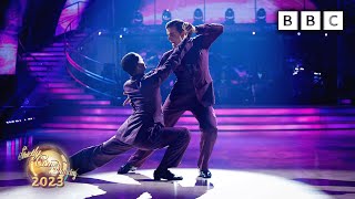 Layton Williams and Nikita Kuzmin Argentine Tango to Tattoo by Loreen ✨ BBC Strictly 2023 [upl. by Enomes]