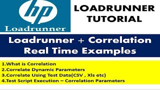 Loadrunner Tutorials  Correlation in Loadrunner with Examples [upl. by Llehsar]