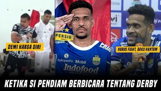 Harus Fight Baku Hant4m Psywar dari Kambuaya tentang Derby Persib Persija [upl. by Lyndsay309]