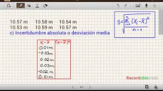 Mediciones e incertidumbre [upl. by Coy]