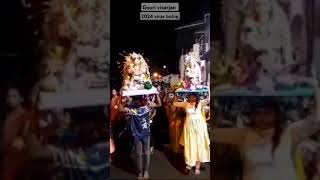 Gouri visarjan viralvideo visarjan [upl. by Lyrej]