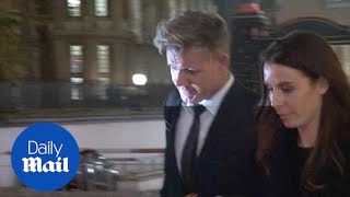 Tana and Gordon Ramsay leave High Court looking stressed  Daily Mail [upl. by Heriberto]