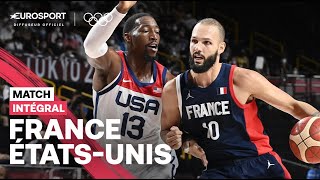 JEUX OLYMPIQUES  Le replay intégral de la finale FranceTeam USA en basket à Tokyo 2020 [upl. by Ahtanoj]