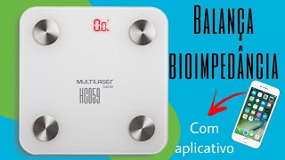 BALANÇA BIOIMPEDÂNCIA MULTILASER HC059 [upl. by Enamrej]