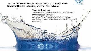 Wasserfilter im Test Aktivkohlefilter Umkehrosmose basisches Wasser Ionisierer Energetisierung [upl. by Leziar]