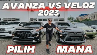 MOBIL KELUARGA MURAH TERBAIK 200 JUTA PILIH TOYOTA AVANZA G ATAU VELOZ 2023 APA SIH BEDANYA INI LOH [upl. by Bria]