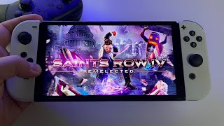 Review Saints Row 4 ReElected  Switch OLED gameplay  how good is the game [upl. by Mordy]