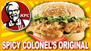 KFC Spicy Colonels Original Review [upl. by Stanislaus]