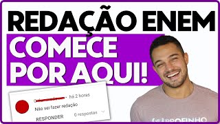 Redação Enem Para Quem Não Sabe Nada LIVE136  PROFINHO  Redação Enem Como Estudar [upl. by Gerk904]